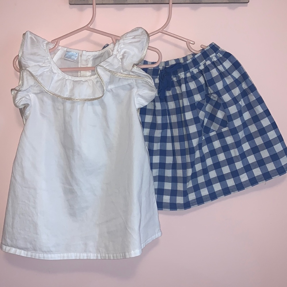 Edgehill Girls skirt set